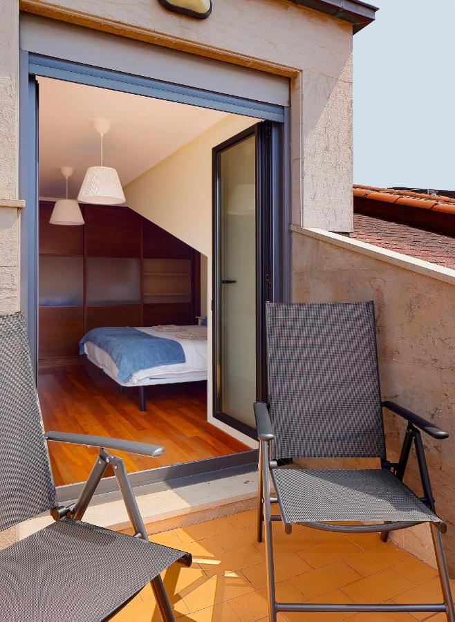Atico Con Terraza, Vistas Al Mar Y Parking En Playa De S Lorenzo Gijón Eksteriør bilde